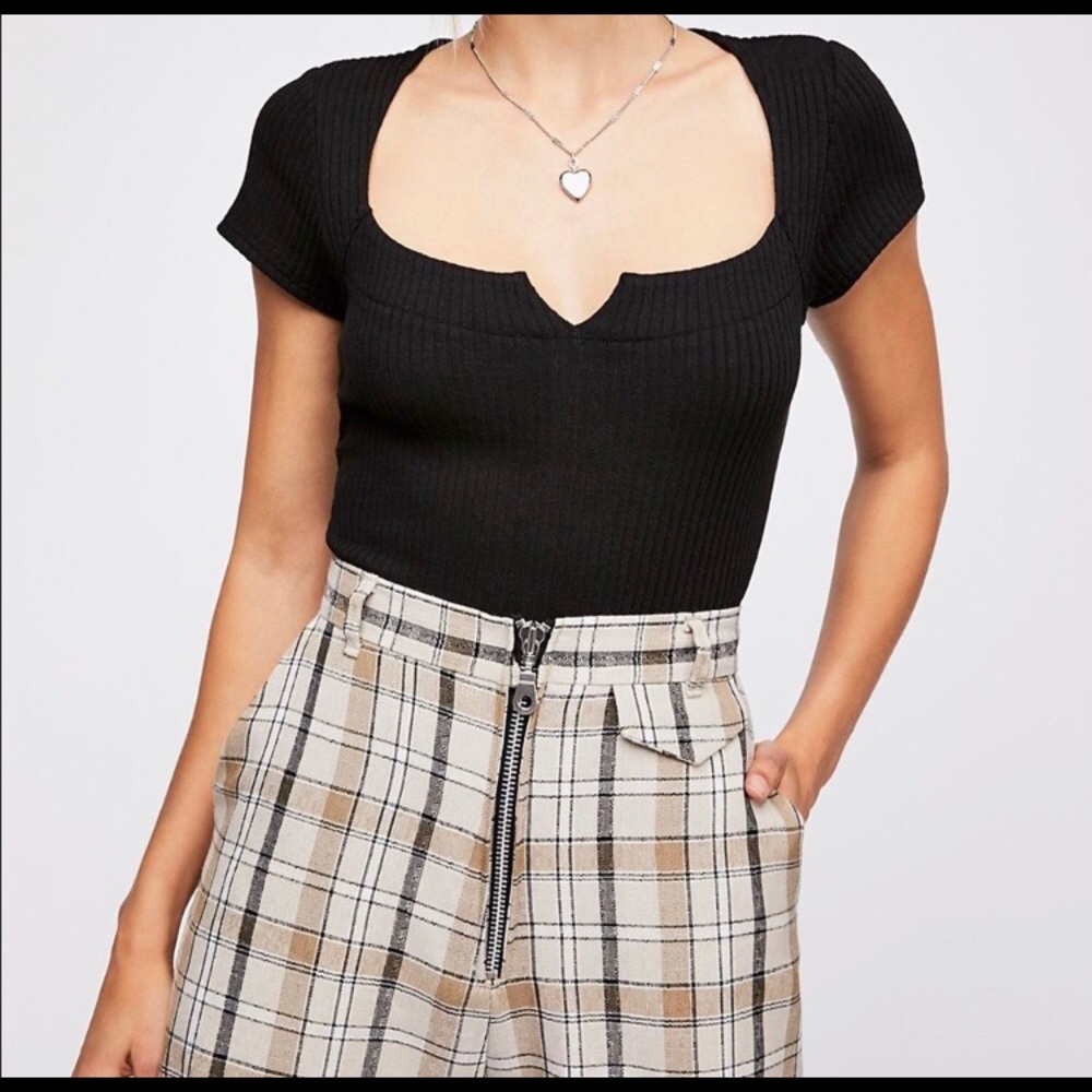 Free People Notch Your Girl Tee